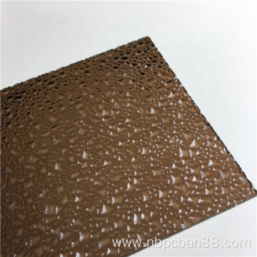 Double sided UV diamond particle PC board